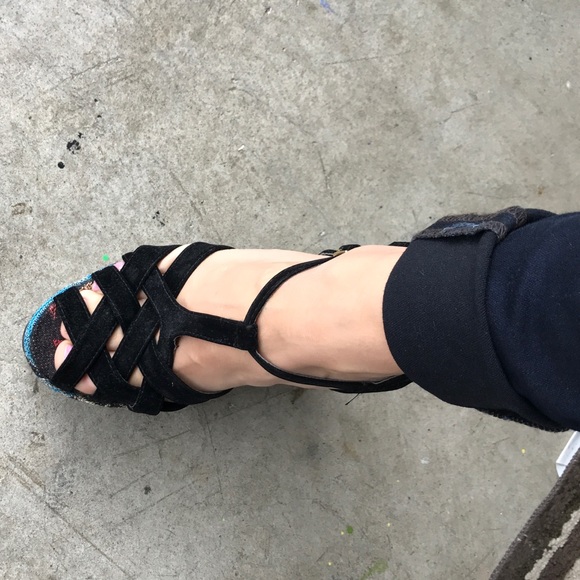 Aztec print wedges - Picture 5 of 5